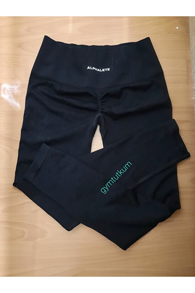 Seamless Drawstring Leggings - 5