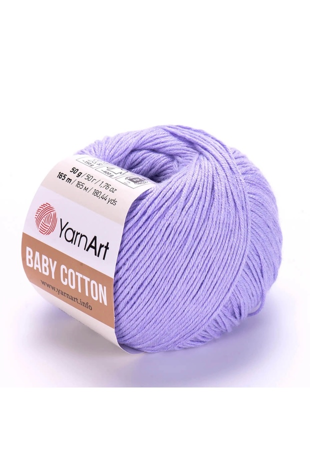 Baby Cotton - Baby Hand Knitting Thread Lilac-417