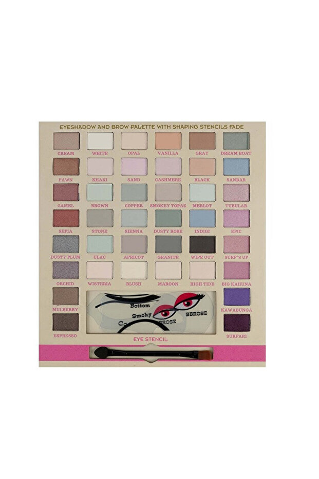 BBrose Cosmetics Eyeshadow Palette, Nice Rose - 4