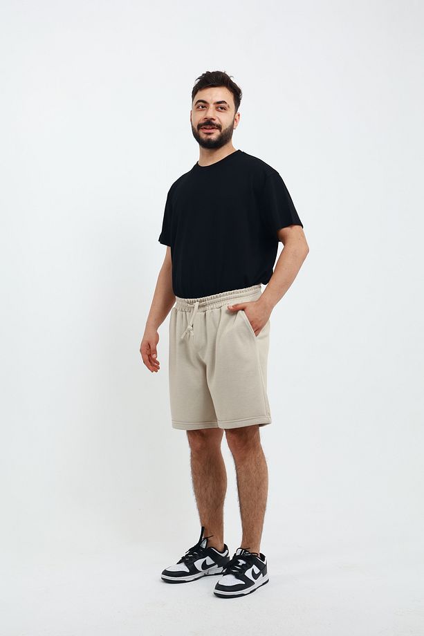 Capsule Erkek Comfort Fit Pike  Duble Paça Şort Bermuda - 7