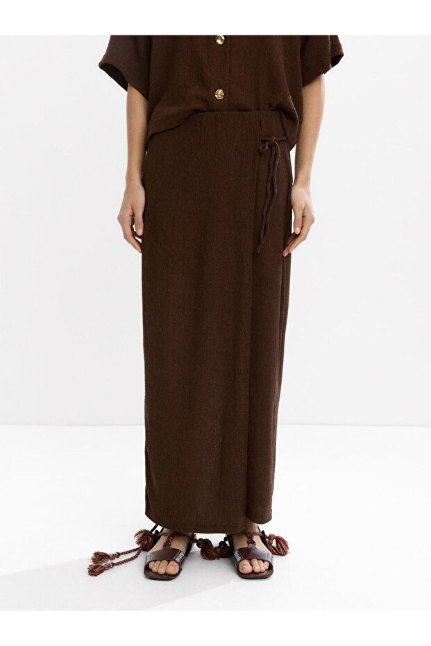 Dokulu Anvelop Pantolon - 4