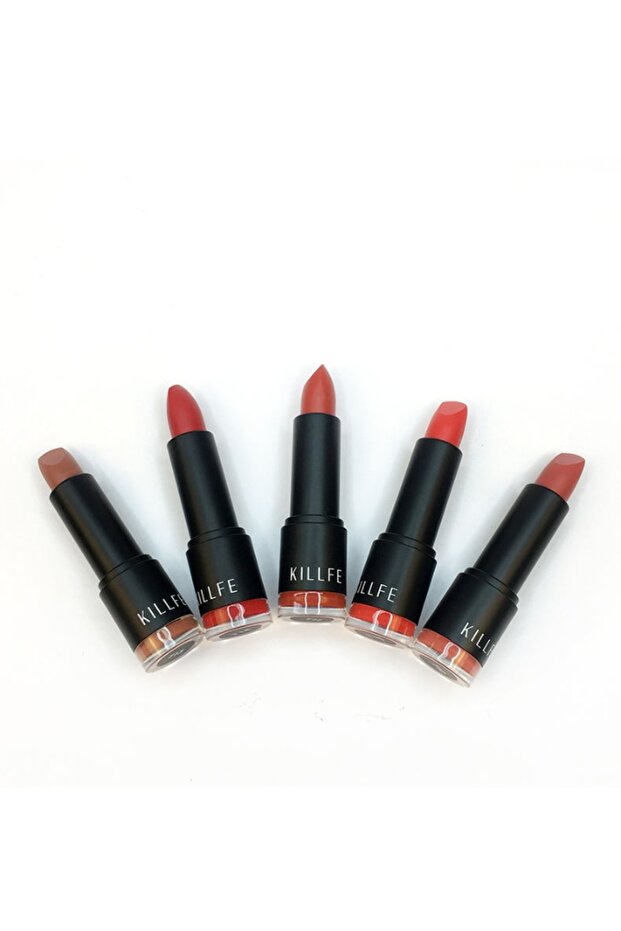 روج احمر شفاه مخملي - 5