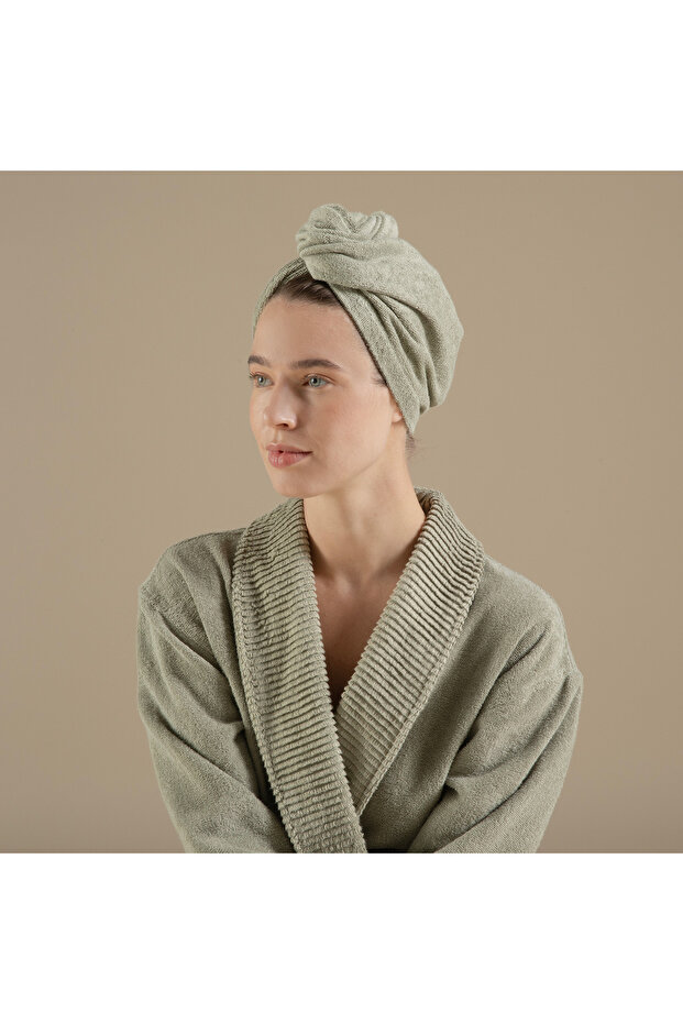 Solid Saç Bonesi Açık Yeşil - 3