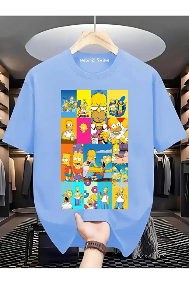 Simpsons Printed Oversize T-Shirt