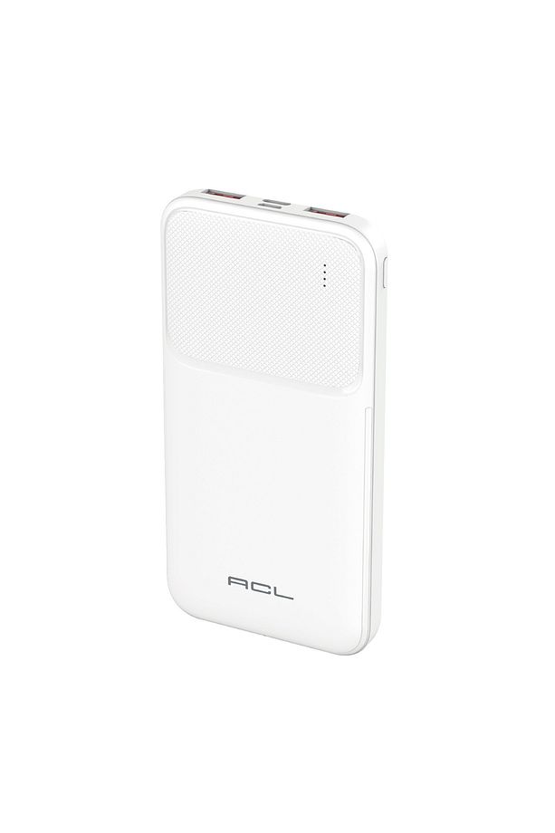 Pw-99 10000mah Powerbank Beyaz | Led Göstergeli, Çift Usb & Type-c Çıkışlı, Akıllı Güvenlik Sist - 2