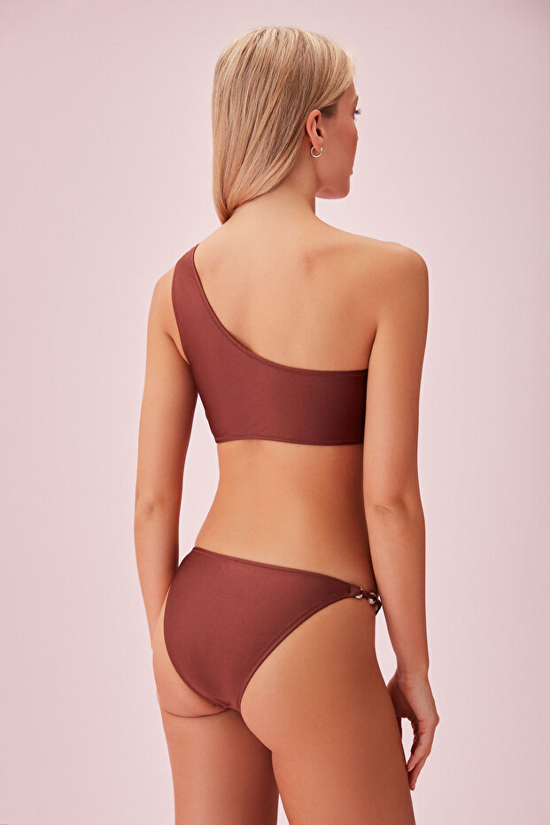 Maya Aksesuarlı Bikini Alt - 4
