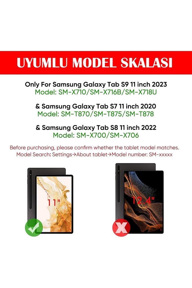 Galaxy Tab S9 Fe/s10 Fe 10,9" Uyumlu Magic Keyboard Touchpad Işıklı Klavyeli Kılıf Sm-x520 - 5