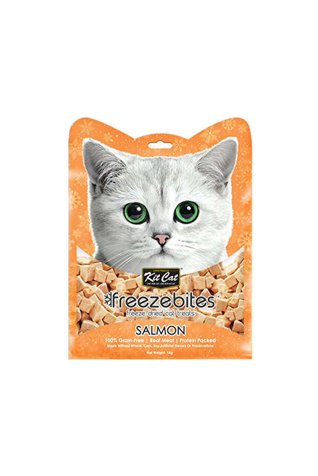 Freezebites Salmon Cat Treats - 15g