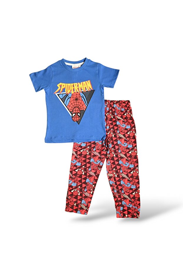 SPIDER-MAN BOYS SHORT SLEEVE PAJAMA SET