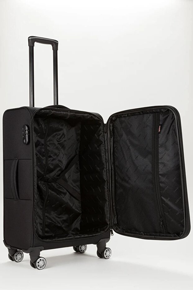 Unisex Büyük Boy Kumaş Valiz 020-01 - 3