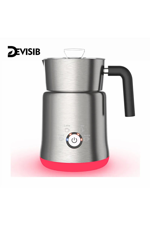EU <0.5L DEVISIB 4 in 1 Multi-function Milk Frother Electric Hot and Cold for Making Latte Cappuccin - 1