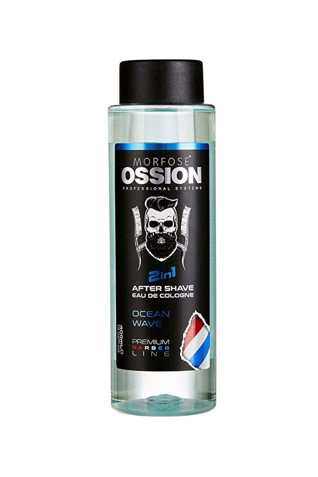 Ossion 2-in-1 After Shave & Cologne: Ocean Wave 400ml