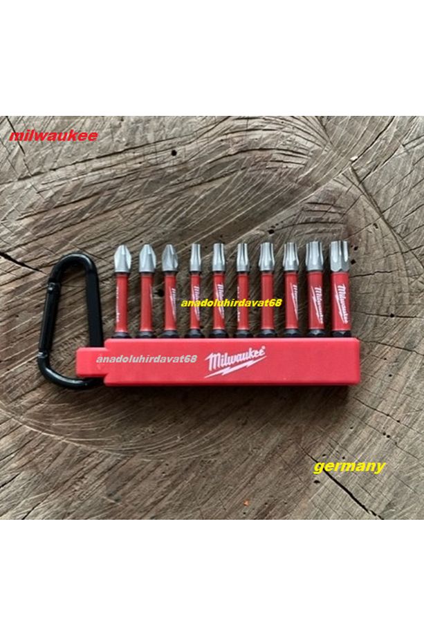 Mıknatıslı Bits Uç Seti Tork Uç Seti Yıldız Uç Seti 10pcs 50mm - 1