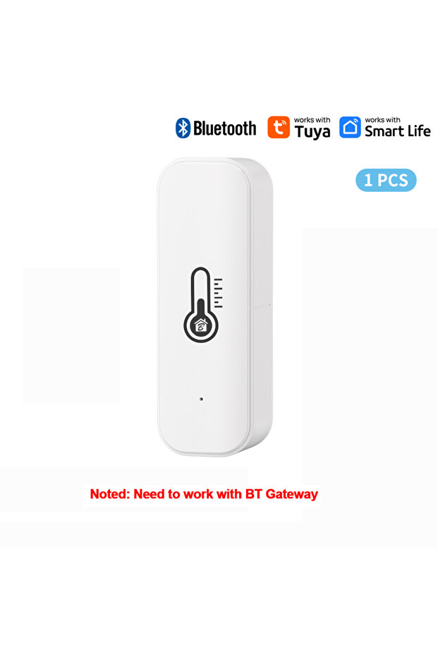 BTH01 Tuya Smart Temperature Humidity Sensor Mini 2023 New Upgrade Bluetooth-Compatible APP Remote C - 1