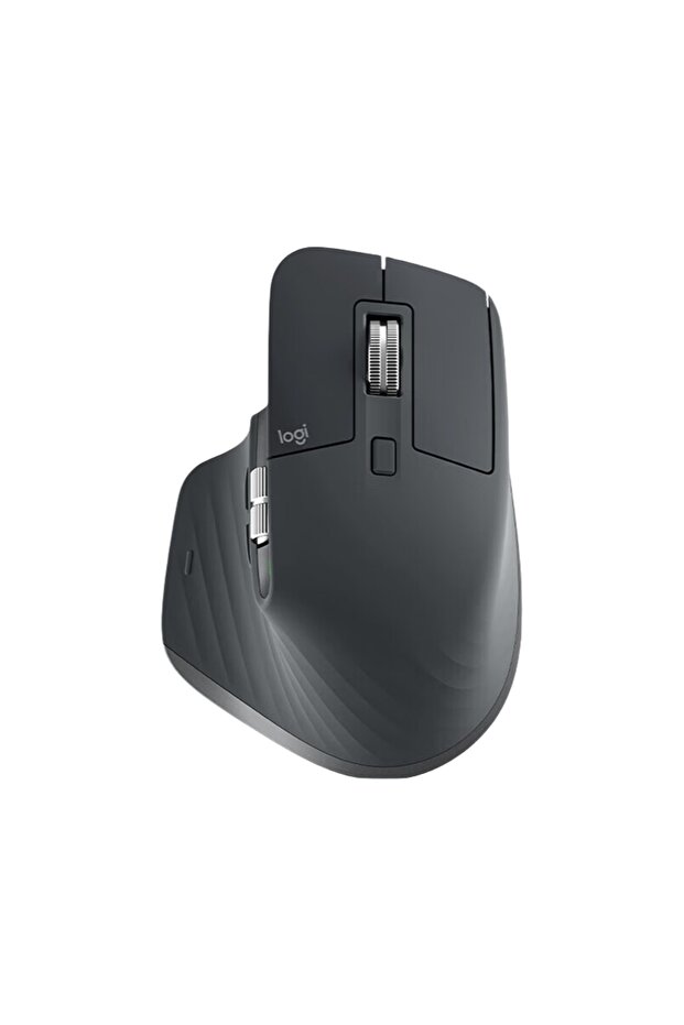 ماوس لوجيتك MX Master 3S اللاسلكي بتقنية بلوتوث، أسود اللون، مناسب للأعمال والمكاتب، بتصميم مريح.