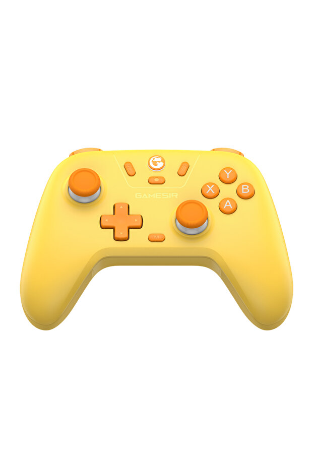 Yellow GameSir Nova Lite Switch Controller Hall Effect Gamepad for Nintendo Switch iPhone Android Mo