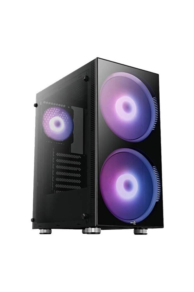 Aerocool Python Mid Tower Case (Black) - 1