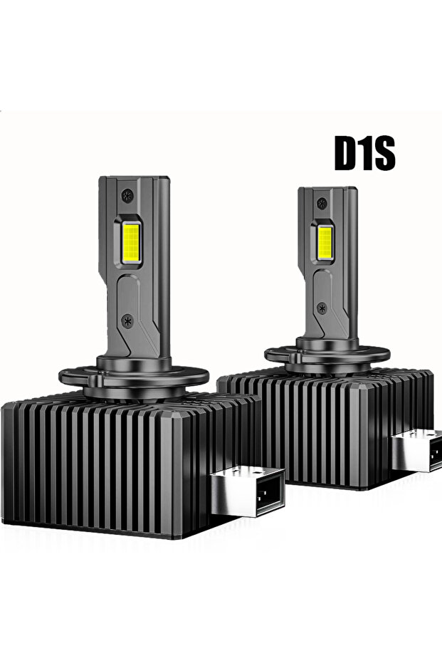 لمبات LED لمصابيح السيارة الأمامية D1S قطعتين، 6500 كلفن، مصباح سيارة أبيض 70 وات، D1S، D2S، D3S، D4S، D8S، Canbus، خالية من الأخطاء، 12 فولت