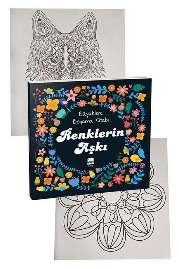 36 Adet Çift Taraflı Marker Kalem Çantalı 1 Paket 36 Renk Touch Markör Renklerin Aşkı Mandala Büyükl - 2