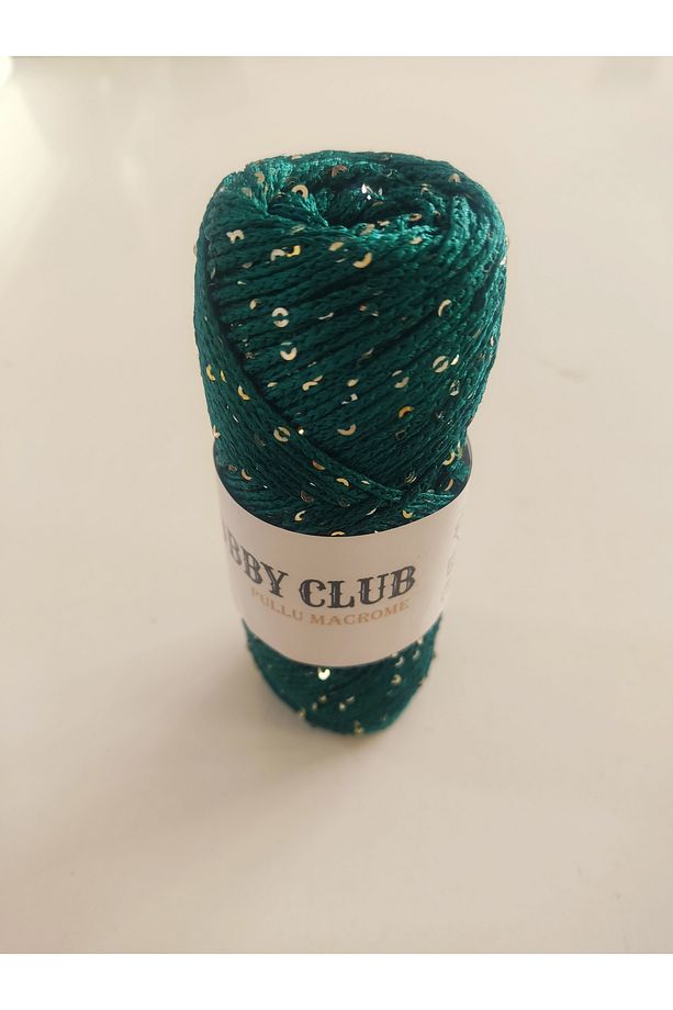 Pullu Polyester Makrome İpleri Hobby Club Hobi Makreme (100 Gr) - 1