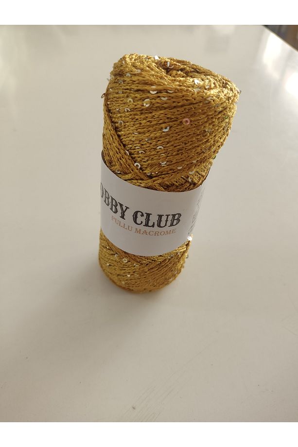 Pullu Polyester Makrome Ipleri Hobby Club Hobi Makreme (100 GR) - 1