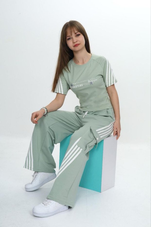 Girl's 100% Cotton Double Set