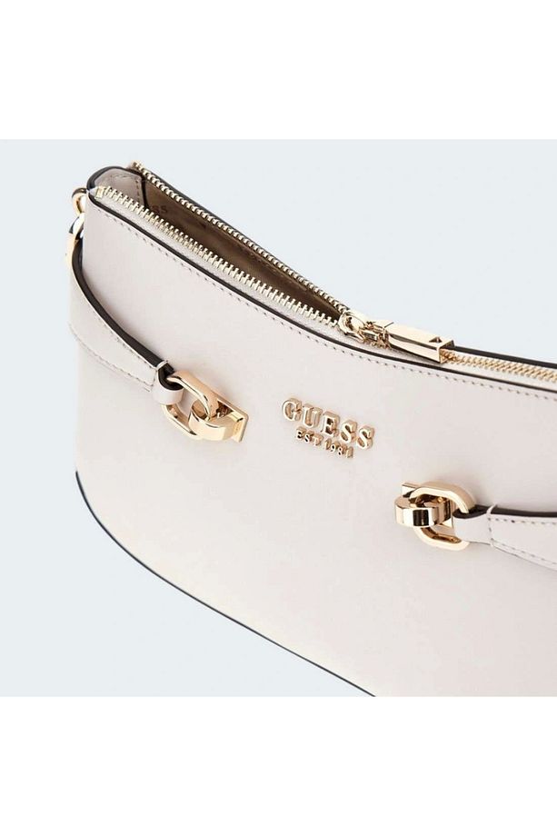 LORELEI TOP ZIP SHOULDER BAG Kadın Ekru Omuz Çantası HWVG9639180-BON - 3