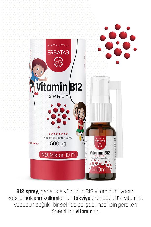 Metilkobalamin B12 Sprey 10 ml - 3
