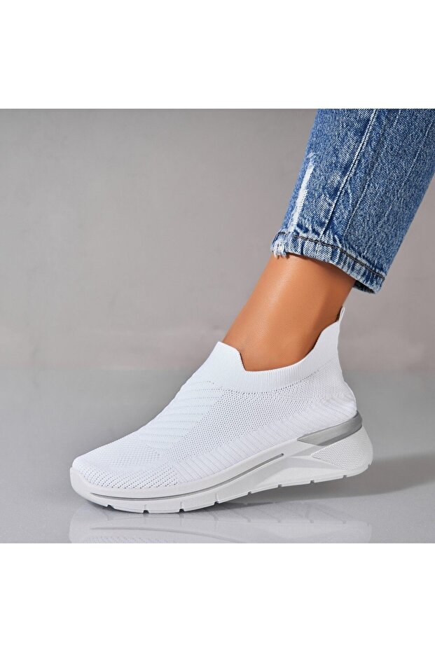 Adida i dam Textil Alb Sofya - 1