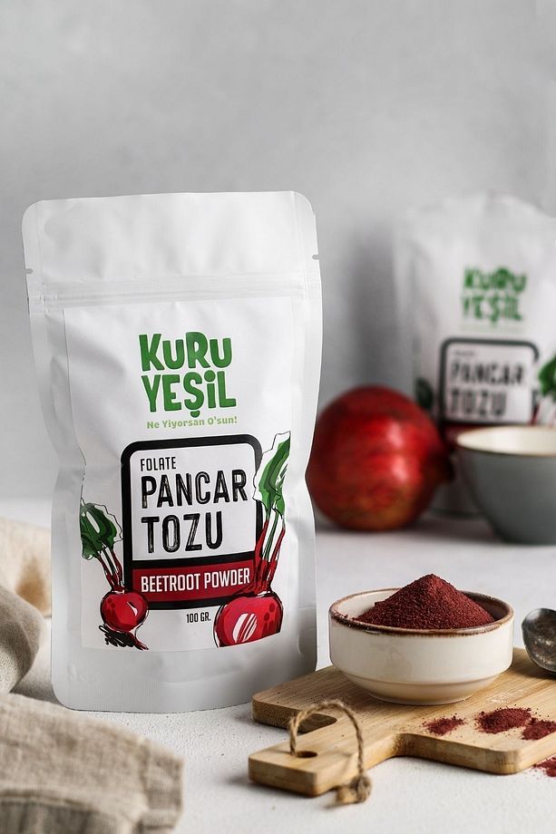Sebze Tozu Paketi - Karışık Sebze - Ispanak - Pırasa - Sarımsak - Soğan - Pancar - 600 gr - 3