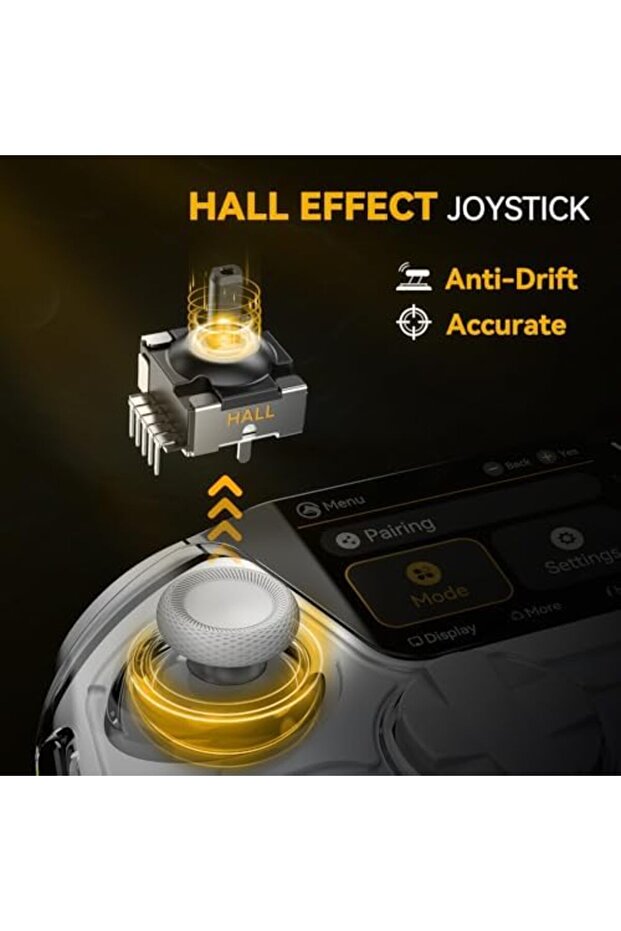 وحدة تحكم الألعاب اللاسلكية ManbaOne (بدون انحراف) مع شاشة تفاعلية لأجهزة الكمبيوتر التي تعمل بنظام Windows / Switch / iOS / Andro - 6