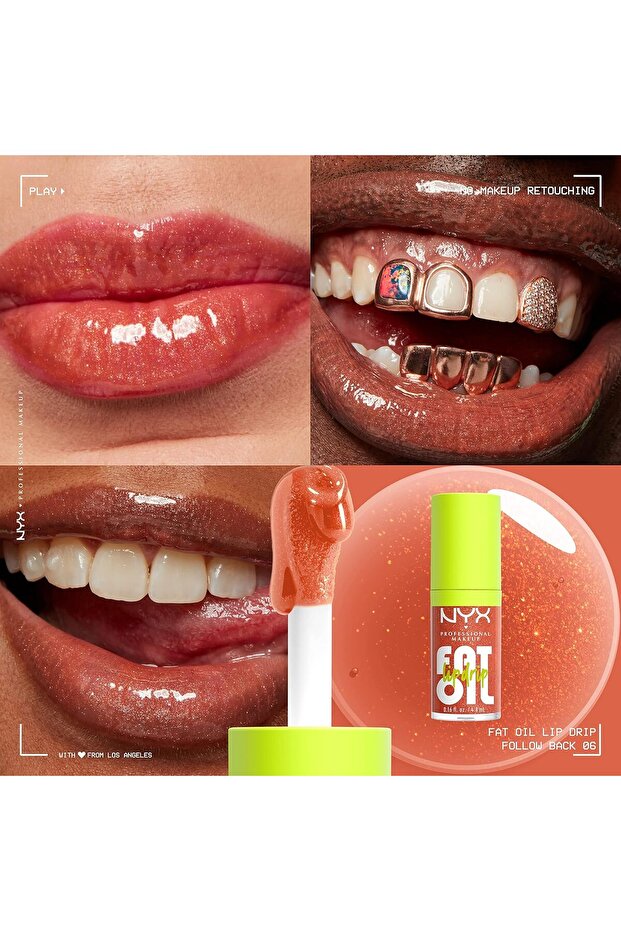 Professional Makeup Fat Oil Lip Drip