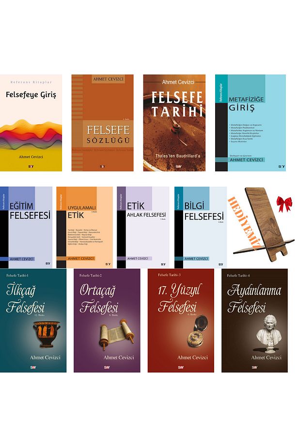 ahmet cevizci full set/ Felsefe Sözlüğü - Felsefeye Giriş - Etik Ahlak Felsefesi - Felsefe Tarihi - 1