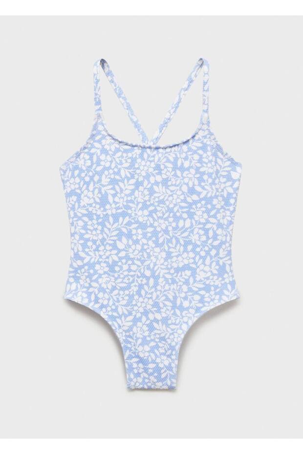 Çiçek desenli deniz şortu - 4