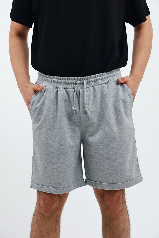 Capsule Erkek Comfort Fit Pike  Duble Paça Şort Bermuda - 3
