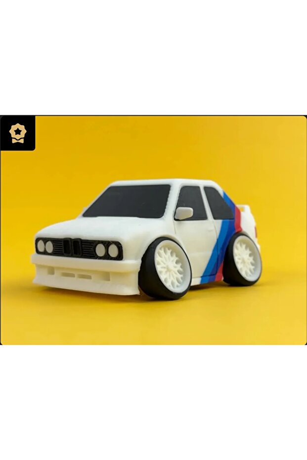 **Mini Renkli Oyuncak Araba BMW E30 - 3