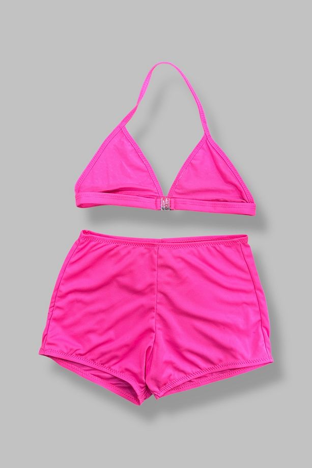 Kız Çocuk Şortlu Bikini Takımı - 2
