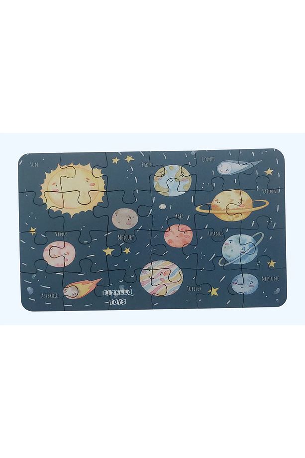 Solar System - Güneş Sistemi / Small Puzzle 3-7 Yaş 24 Parça - 1