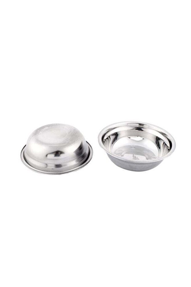 2-Piece Bowl Set Silver 20centimeter