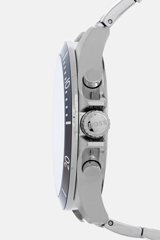 Men 1514101 Stainless Steel Watch 45mm, Silver - 4