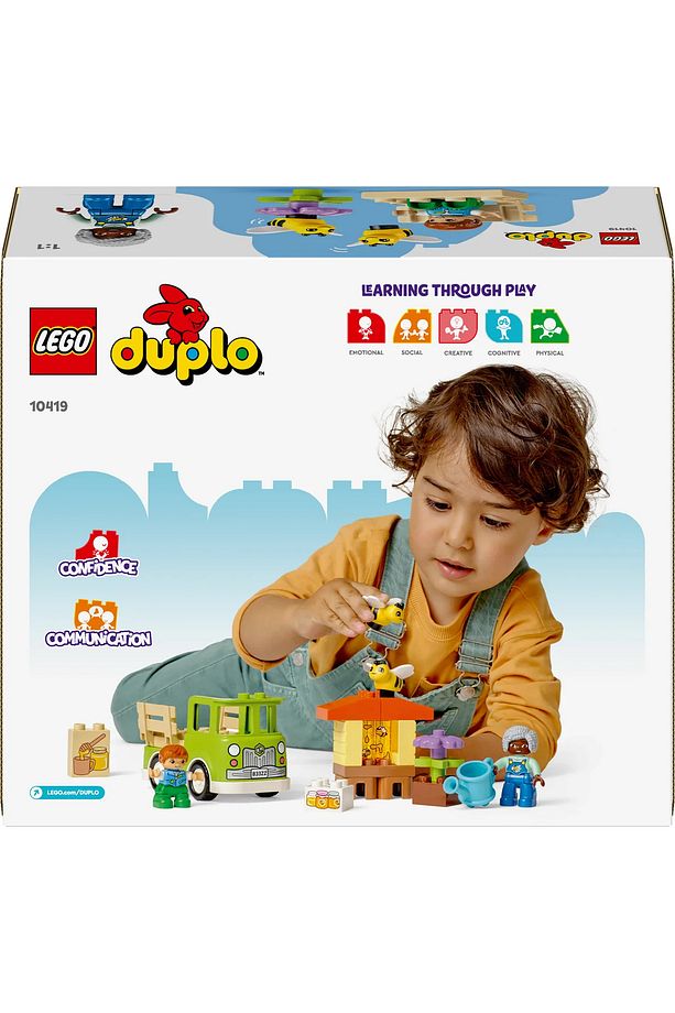 ® DUPLO® Arıların ve Arı Kovanlarının Bakımı 10419 - 2+ Eğitici Oyuncak Yapım Seti (22 Parça) - 5
