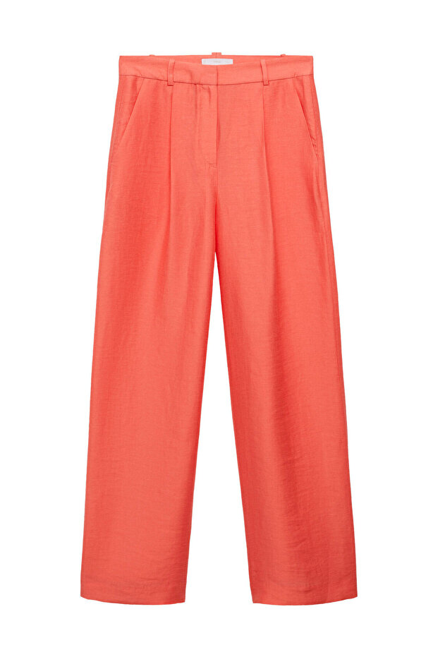 Orangefarbene Damenhose 67039235 - 7