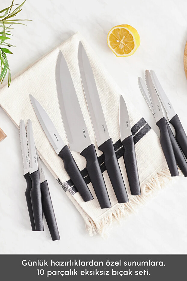 Dr. Inox Bundle 10 Parça Bıçak Seti - 4