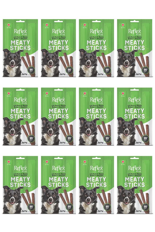 Ördekli Köpek Ödül Çubuğu 11 gr X 3 Adet 12'li Set - 1