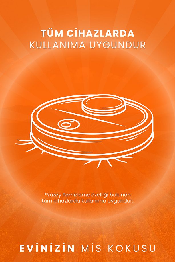 Yaz Rüzgarı Kokulu Akıllı Robot Süpürge Suyu, Mop Suyu, Yüzey Temizleyici, Robot Deterjanı 250ml - 5