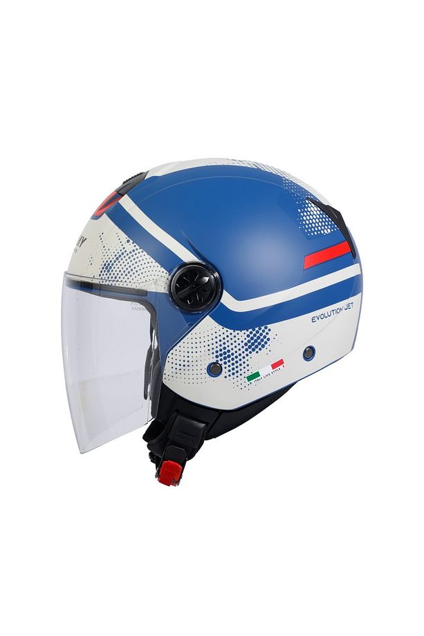 SW 715 GEMINI MAVİ YARIM KASK - 1