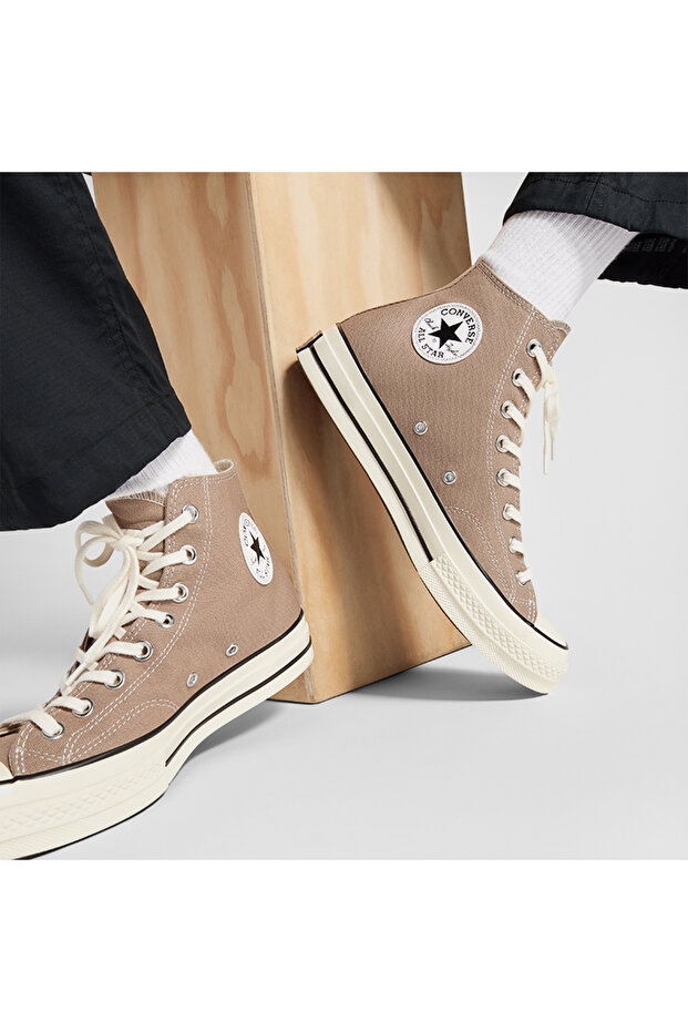 Chuck 70 Unisex Bej Sneaker - 4