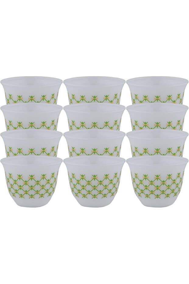 كوب جافا جديد، مقاس صغير، أخضر، بورسلين - 1