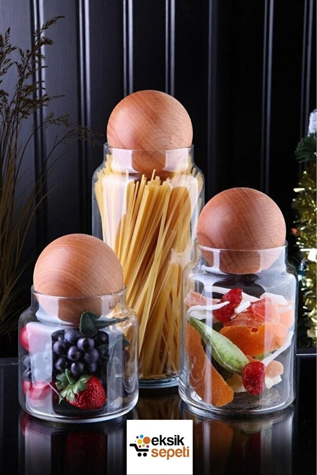 Spice Set with Ball Lid Rose Spice Jar Set with Lid Storage Container Set of 3