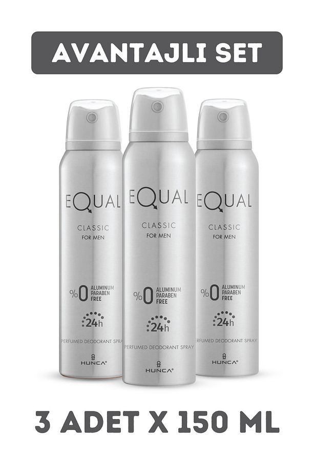 Classic Erkek Deodorant 150 ml X 3 Adet - 1